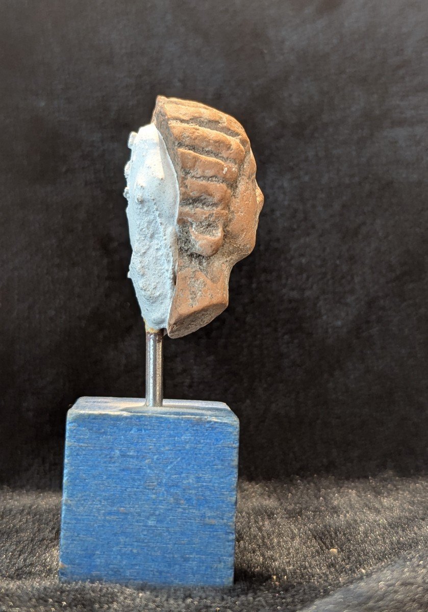Tête En Terre Cuite Romaine - IIIe Siècle - Figurine - Julia Domna-photo-4