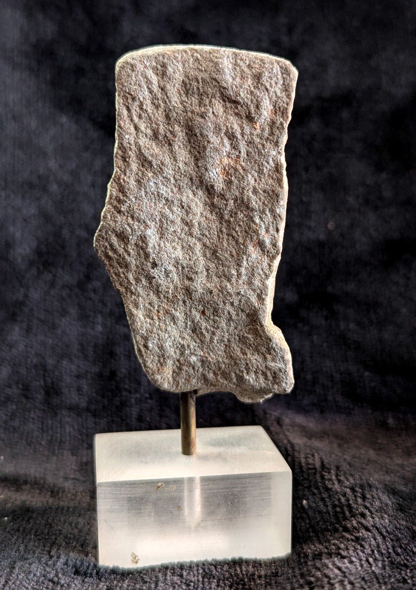 Tête En Pierre – Bodhisattva – Art Indien Antique – Archéologie-photo-2