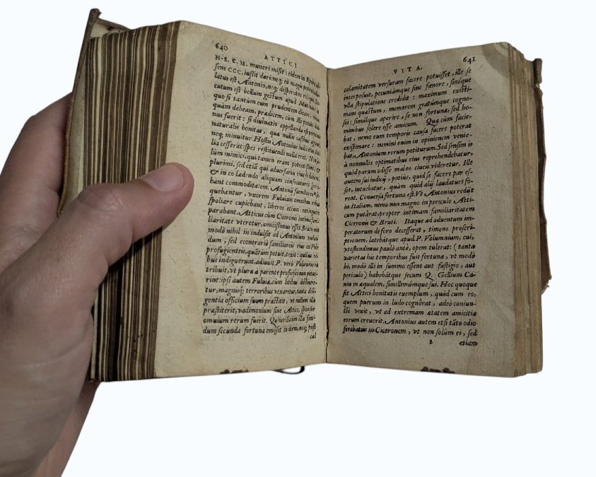 Cicero - Epistolae Ad Atticum, Ad Brutum, Ad Q. Fratem - Lyon - 1581 -book 16th-photo-4