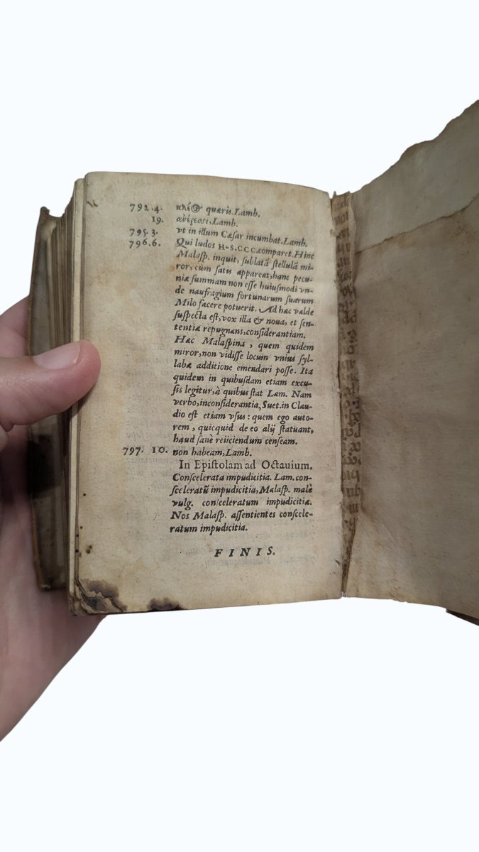 Cicero - Epistolae Ad Atticum, Ad Brutum, Ad Q. Fratem - Lyon - 1581 -book 16th-photo-5