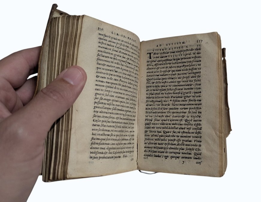 Cicero - Epistolae Ad Atticum, Ad Brutum, Ad Q. Fratem - Lyon - 1581 -book 16th-photo-2