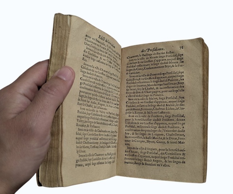 Edits And Ordinances Of The Kings Henri Ii, Henri III & Henri IV & Charles IX - Paris 1599 - 16th-photo-1
