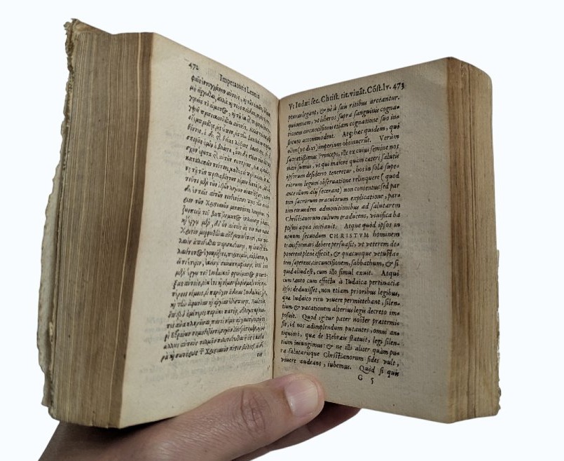 Édits de Justinien– Canons des Apôtres –Livres des Fidélités– Lyon 1581 –16th-photo-3