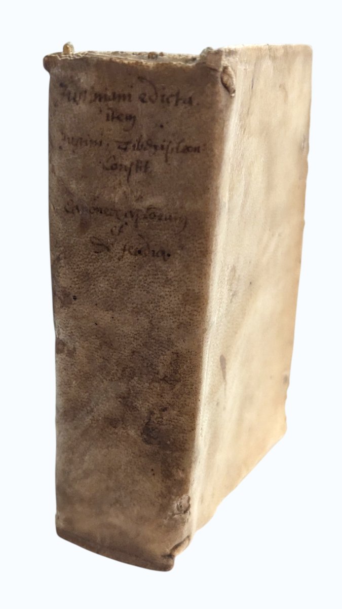 Édits de Justinien– Canons des Apôtres –Livres des Fidélités– Lyon 1581 –16th