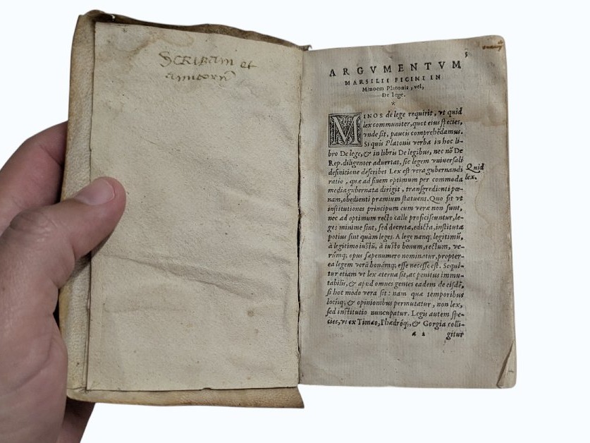 Platon - Opera Omnia & Dialogues - à Lyon 1550 - Book 16th-photo-4