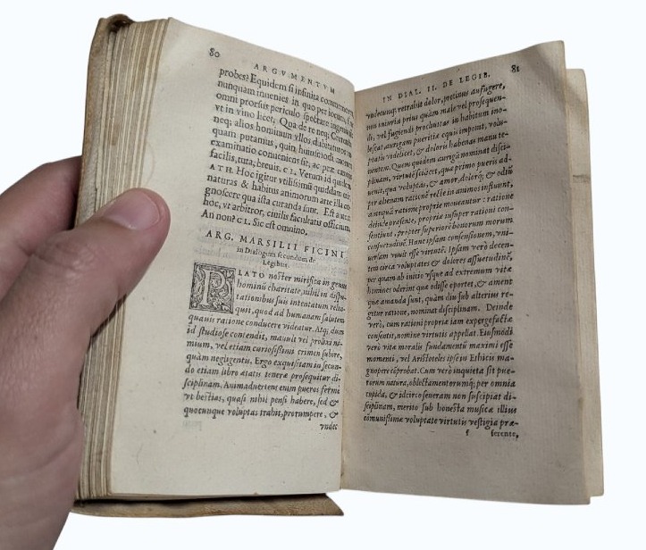 Platon - Opera Omnia & Dialogues - à Lyon 1550 - Book 16th-photo-2