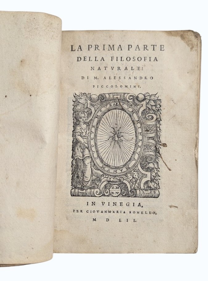La Prima Parte Della Filosofia Naturale - Venice - 1552 - Book 16th-photo-3