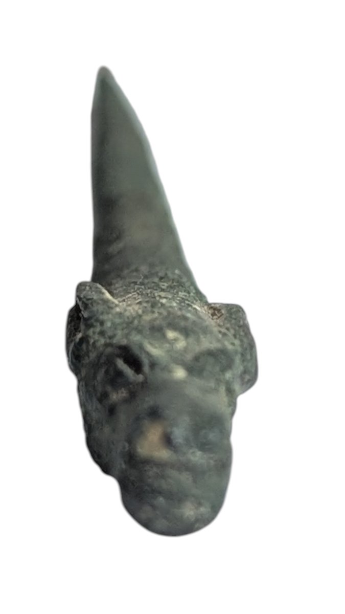 Large Bronze Pin With A Deer's Head – Roman Period – Bessonneau Collection-photo-1