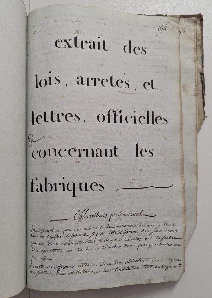 Manuscrit - Registre des Obits et Fondations de la paroisse de Cassagnes (Aveyron) 1808-photo-4
