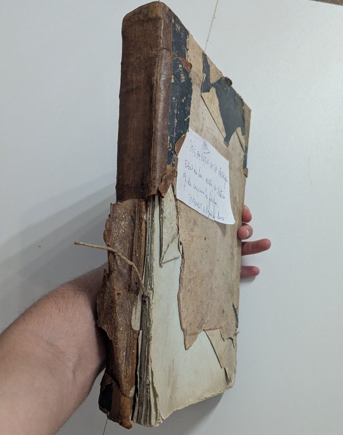 Manuscrit - Registre des Obits et Fondations de la paroisse de Cassagnes (Aveyron) 1808-photo-8