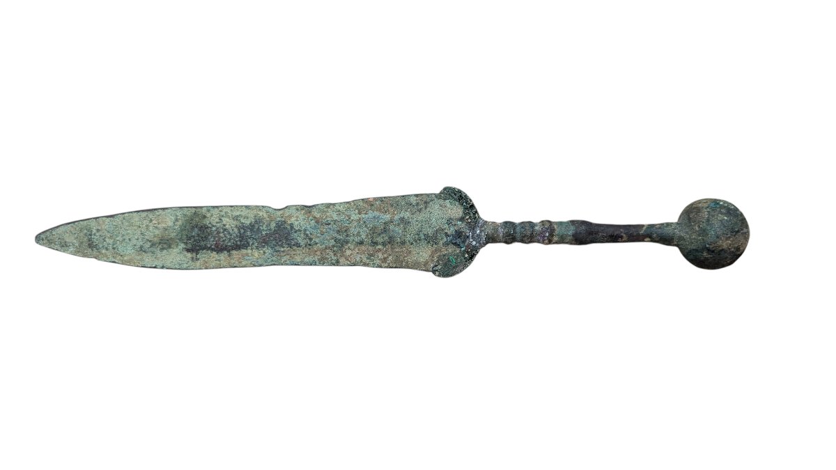 Bronze Dagger From Luristan - Former Lelièvre Collection -photo-2