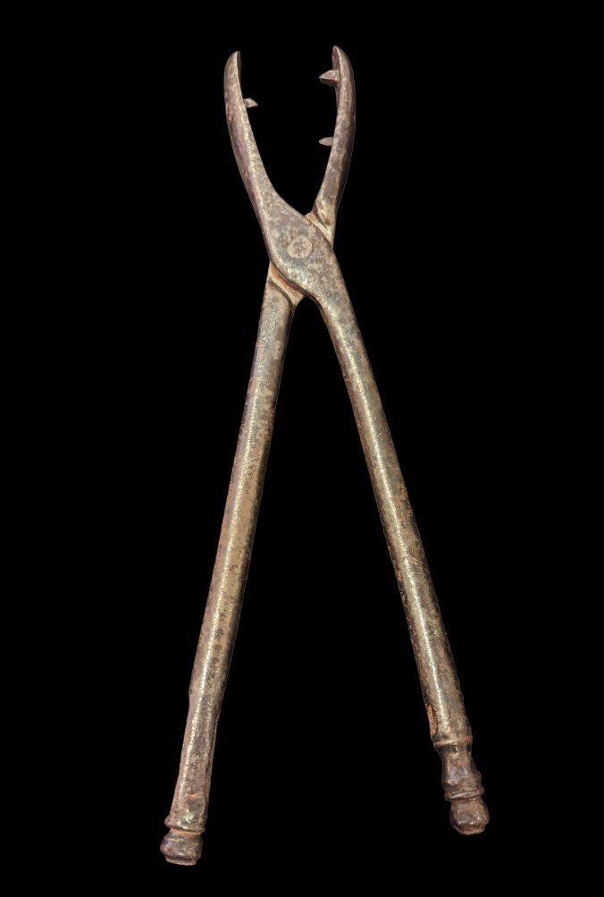 Pince à torture dite « arracheur de langue » - XVIIe siècle-photo-2