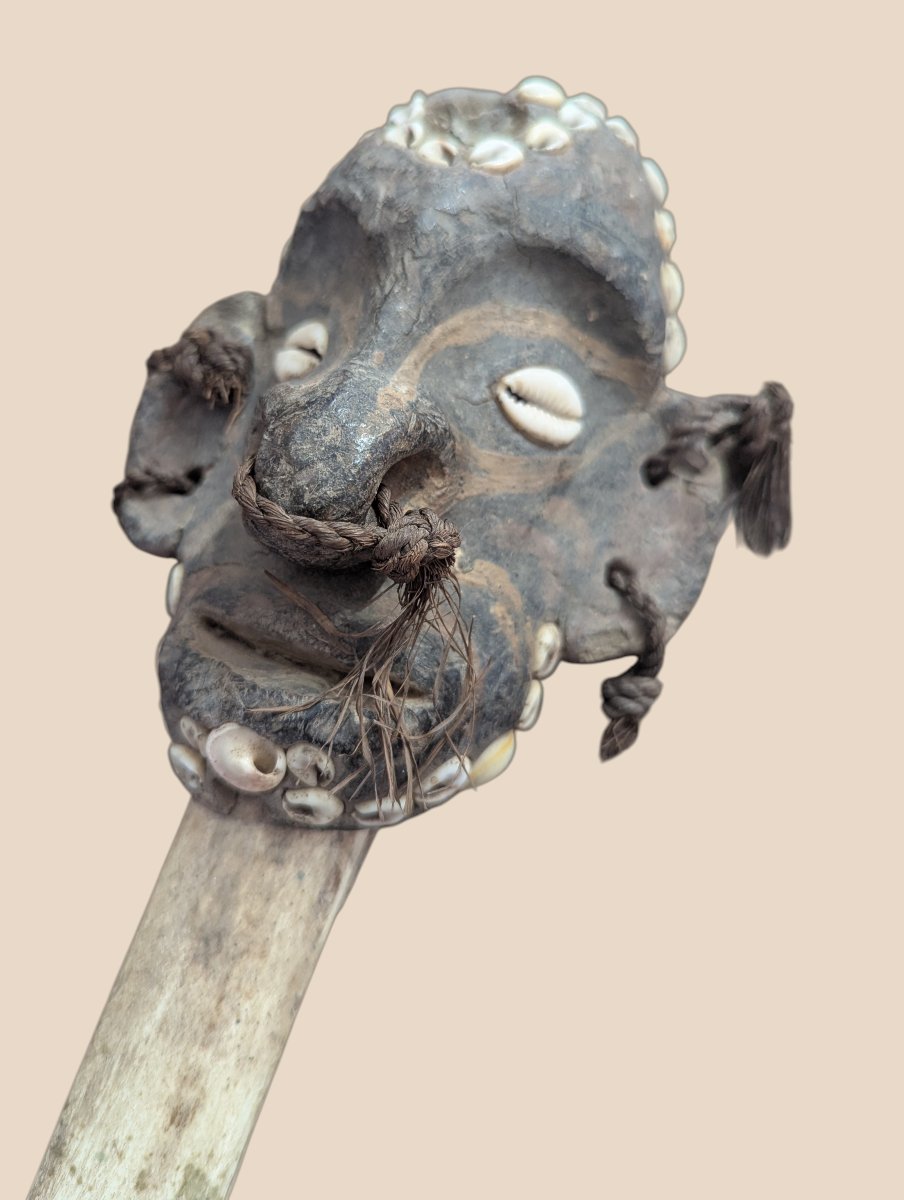 Divination Dagger Featuring An Ancestor's Image – Iatmul – Papua New Guinea-photo-2
