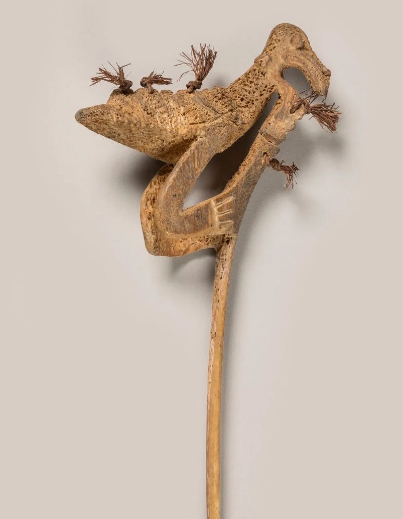 Casuar Bone Lime Spatula – Iatmul – Chambri – Papua New Guinea