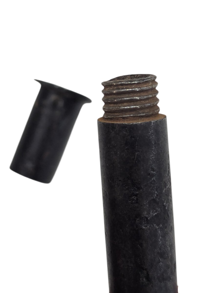 Wrought-iron Wax Case With Double Seal - Louis XIV Period, C. 1700 - Nuremberg Or Augsburg-photo-2