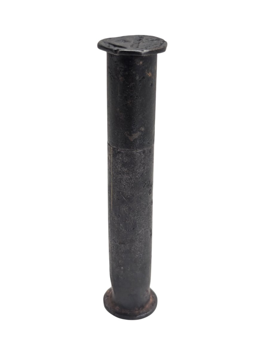 Wrought-iron Wax Case With Double Seal - Louis XIV Period, C. 1700 - Nuremberg Or Augsburg-photo-3