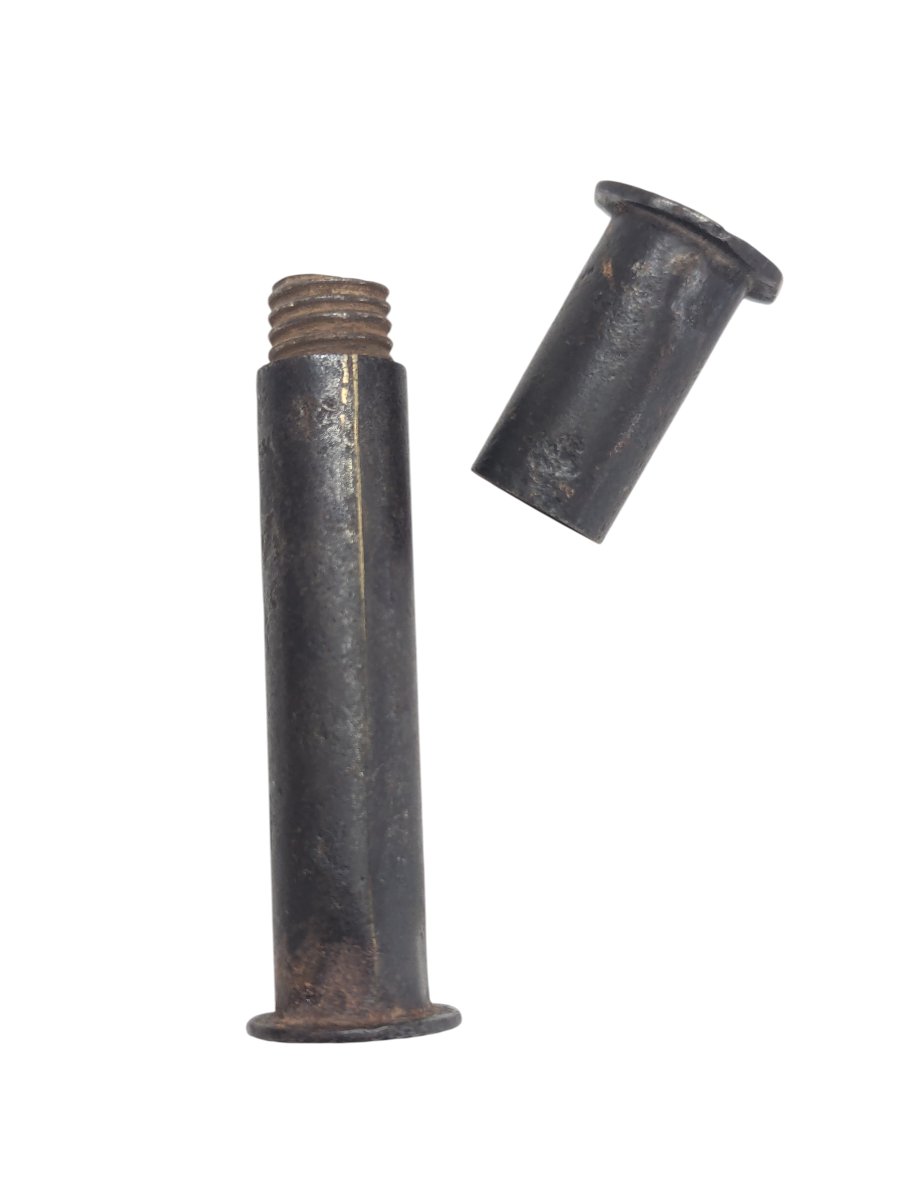 Wrought-iron Wax Case With Double Seal - Louis XIV Period, C. 1700 - Nuremberg Or Augsburg-photo-4