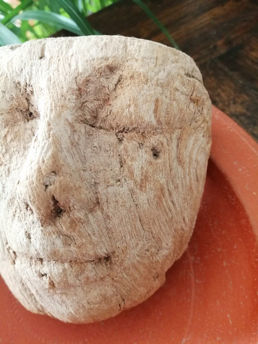 Masque Funéraire Sarcophage Egypte Basse Epoque -photo-4