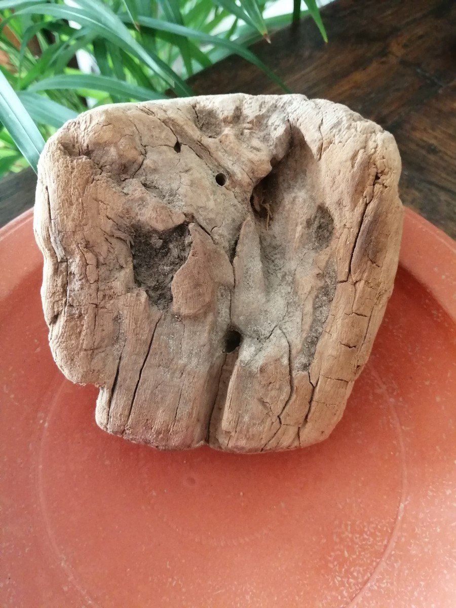 Masque Funéraire Sarcophage Egypte Basse Epoque -photo-2