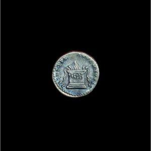 Denarius Of Domitian - Minted Under Titus - 80 Ad - Silver - Numismatics