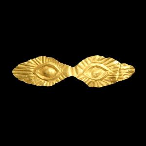 Amulette en or – Yeux – Egypte romaine – Ier – IIe siècle