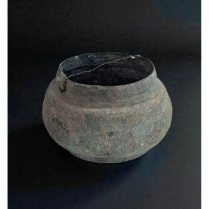 Chaudron gallo-romain - Alliage cuivreux - Collection Bessonneau (1842-1916)