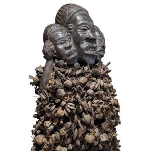 Large Magic Statue Nkisi Nkondi - Vili People - Loango - Congo - Origin