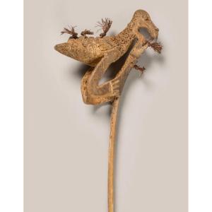 Spatule à chaux en os de casoar – Iatmul – Chambri – Papouasie Nouvelle-Guinée