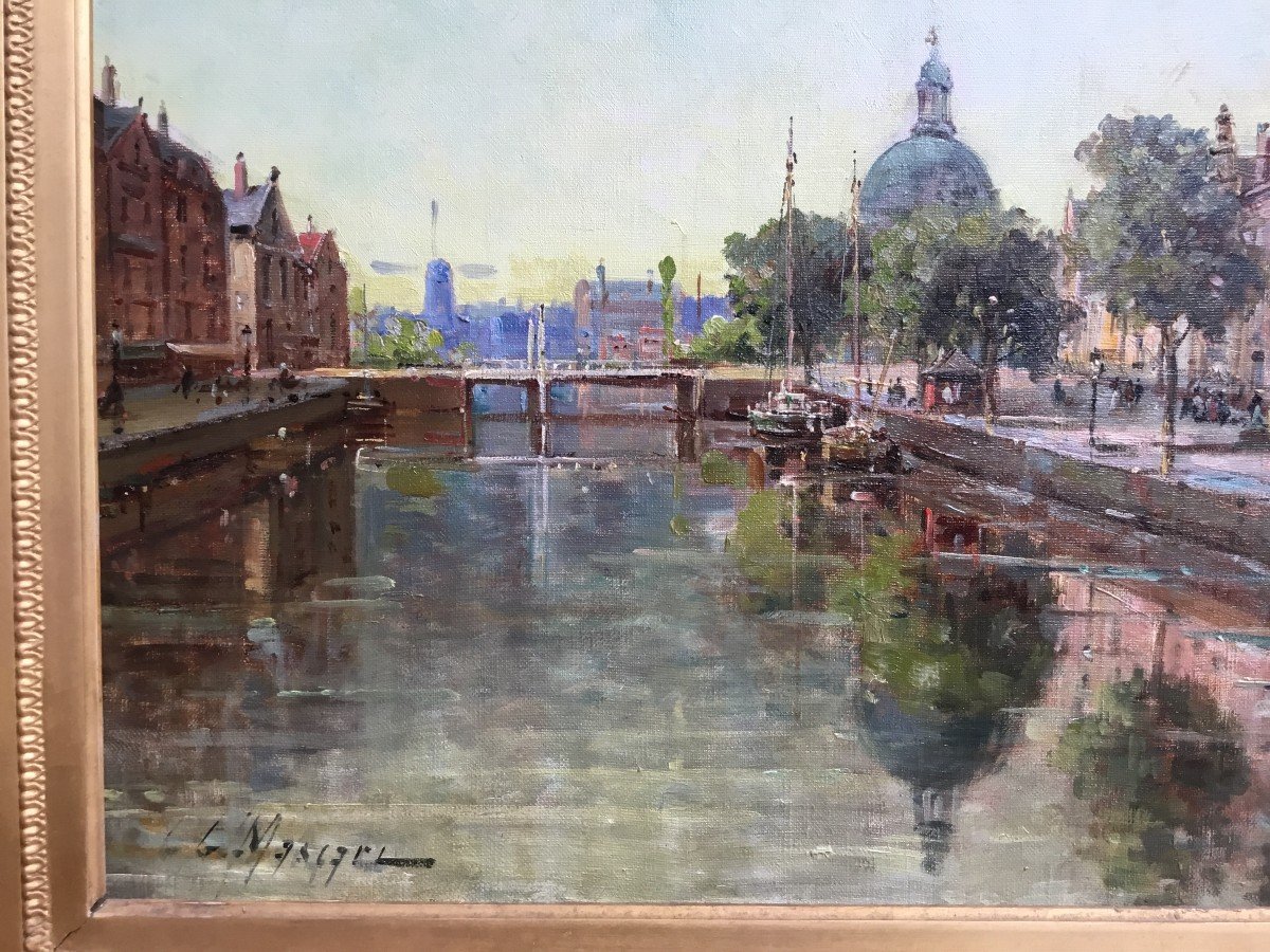 MASCART Gustave (1834-1914) - Delfshaven-photo-1