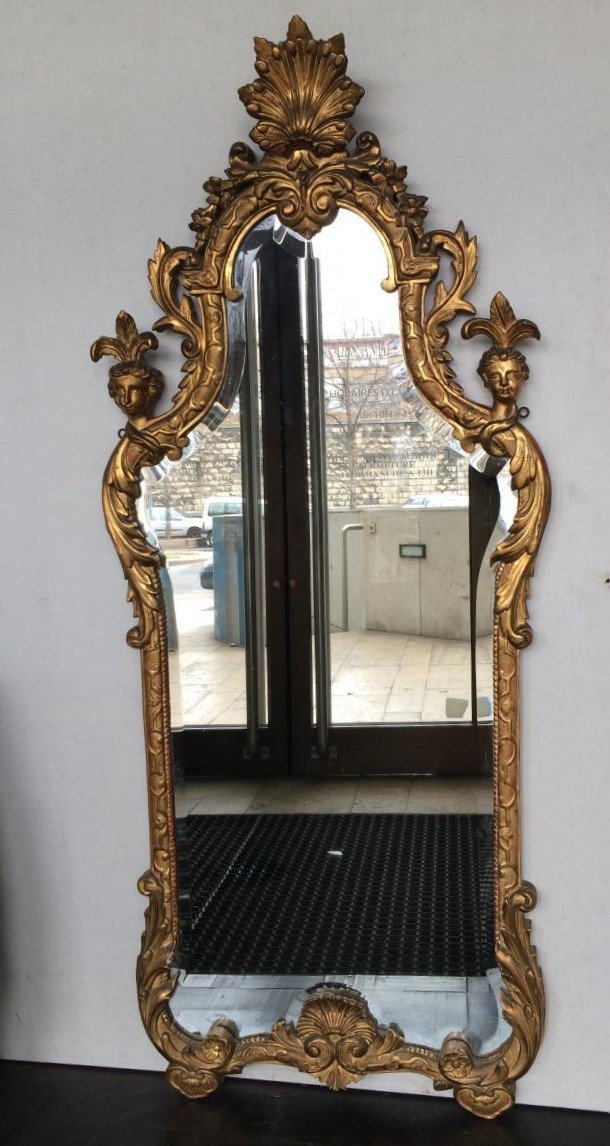 Regency Style Mirror, 19th Century-photo-2