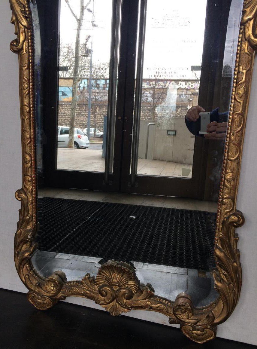 Regency Style Mirror, 19th Century-photo-3