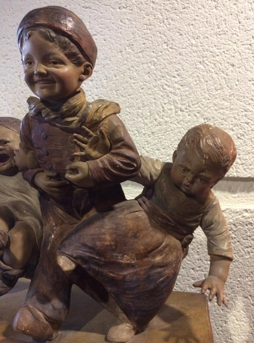 Guradze Hans (1861-1922) - Farandole Of Children-photo-2