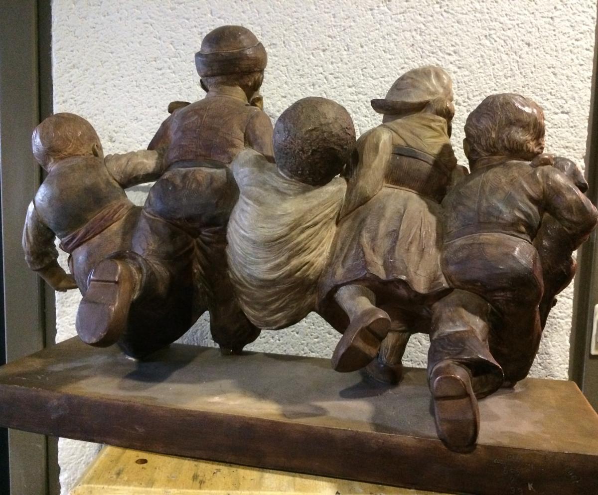Guradze Hans (1861-1922) - Farandole Of Children-photo-2