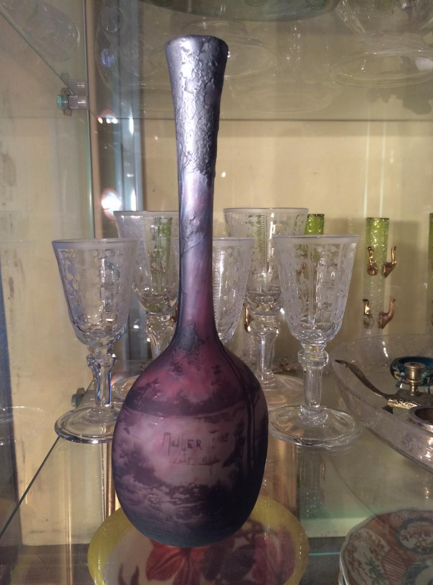 MULLER Frères - vase soliflore-photo-2