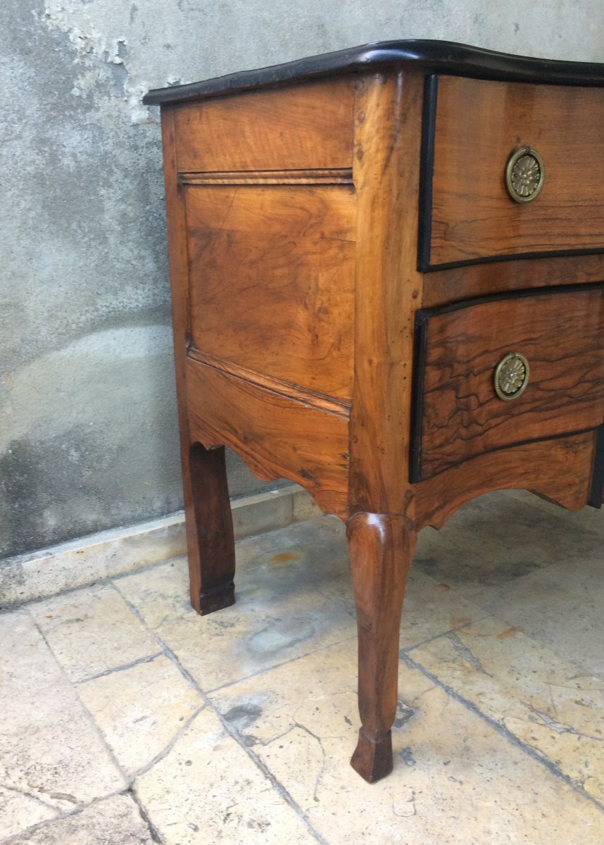 Petite commode en noyer, XVIIIe siècle-photo-4