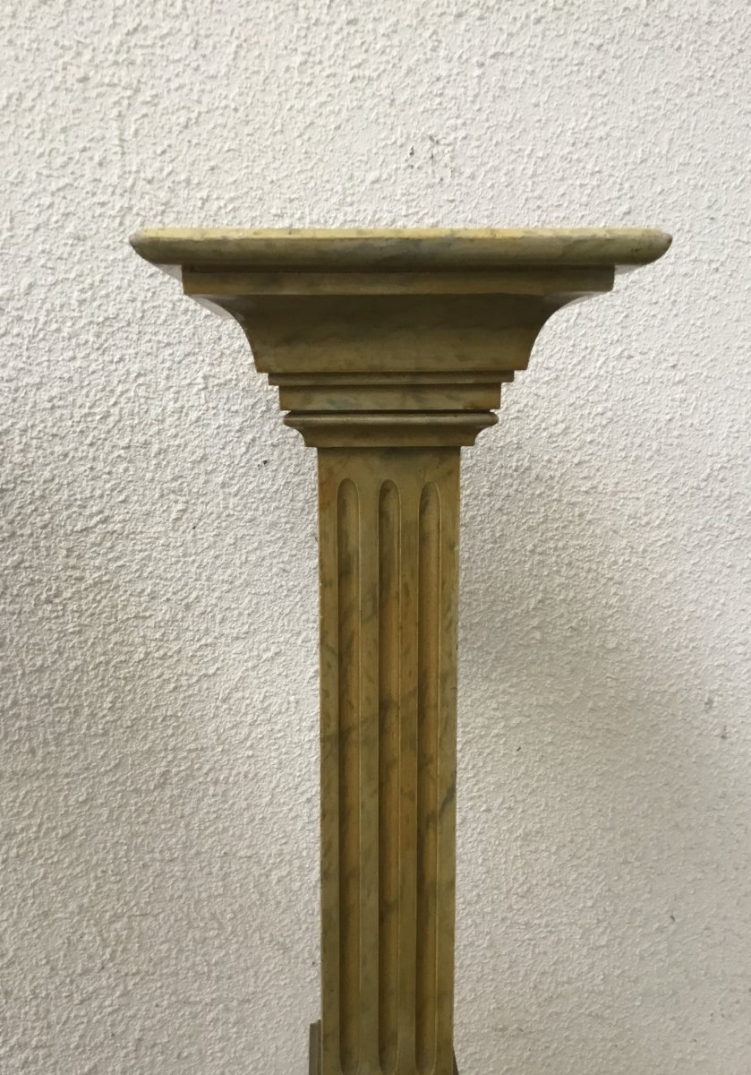 Pair Of Columns, 19th Century-photo-3