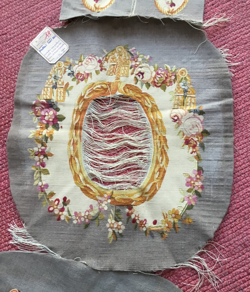 Seat Trim, Aubusson (detail)-photo-3