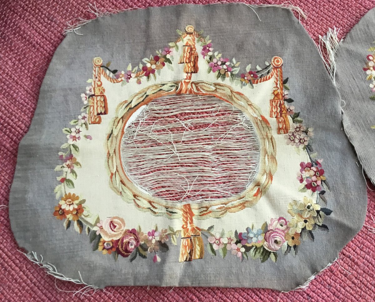 Seat Trim, Aubusson (detail)