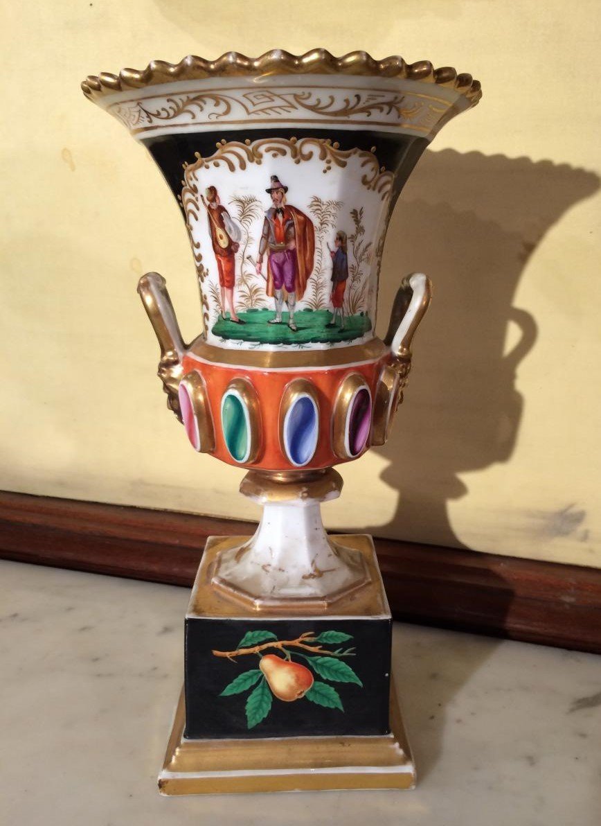 Pair Of Vases, 19th Century-photo-2