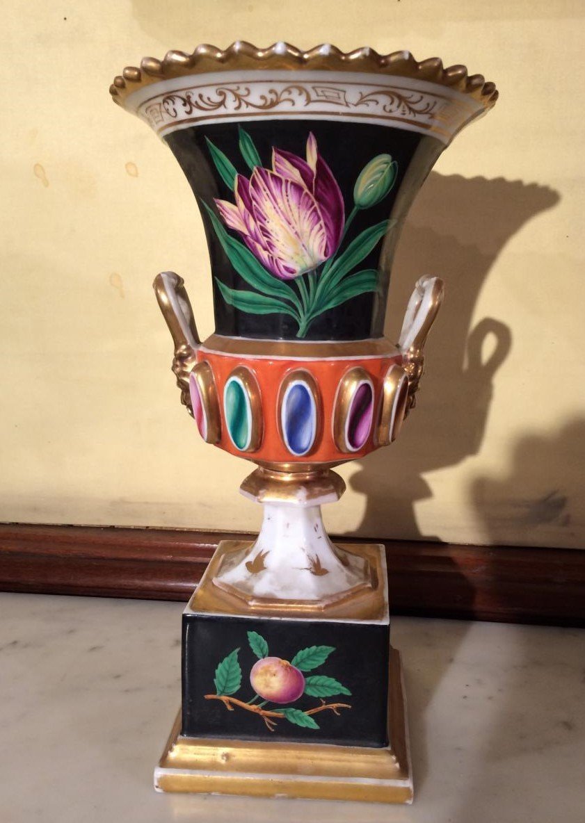 Pair Of Vases, 19th Century-photo-4