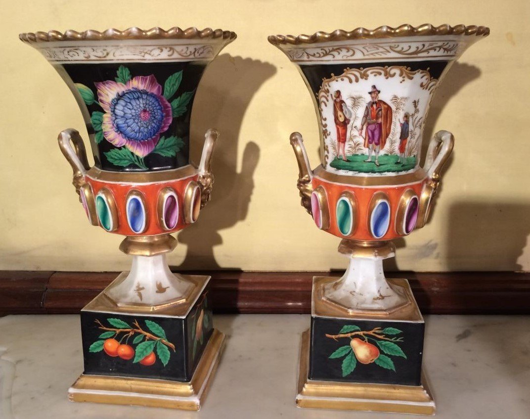 Pair Of Vases, 19th Century