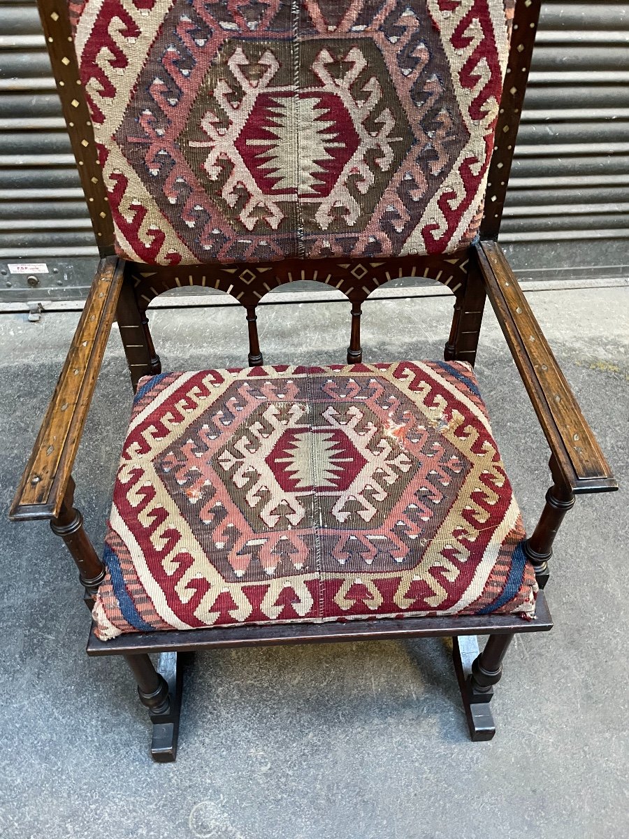 Pair Of Art Nouveau Armchairs-photo-4
