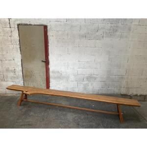 Large Bench In Elm Circa 1970