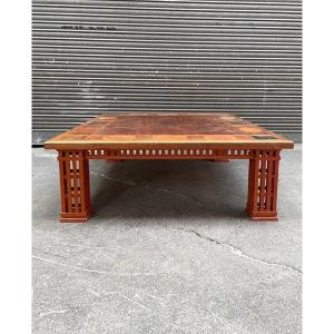 Large Neoclassical Coffee Table