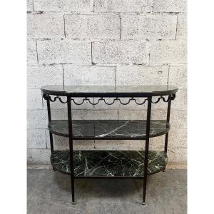 Wrought Iron Console