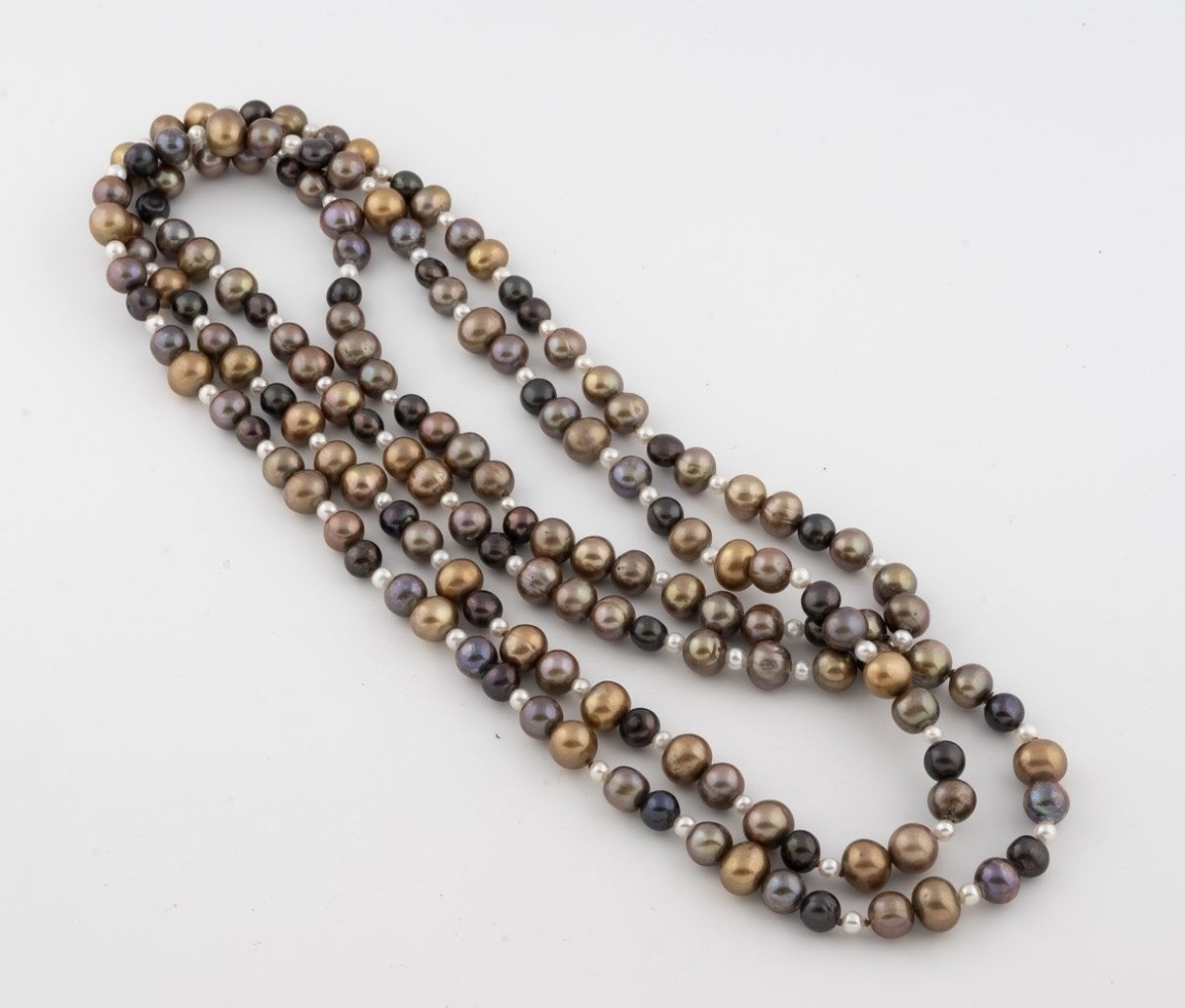 Sautoir Collier Perles De Culture 150 Cm-photo-2