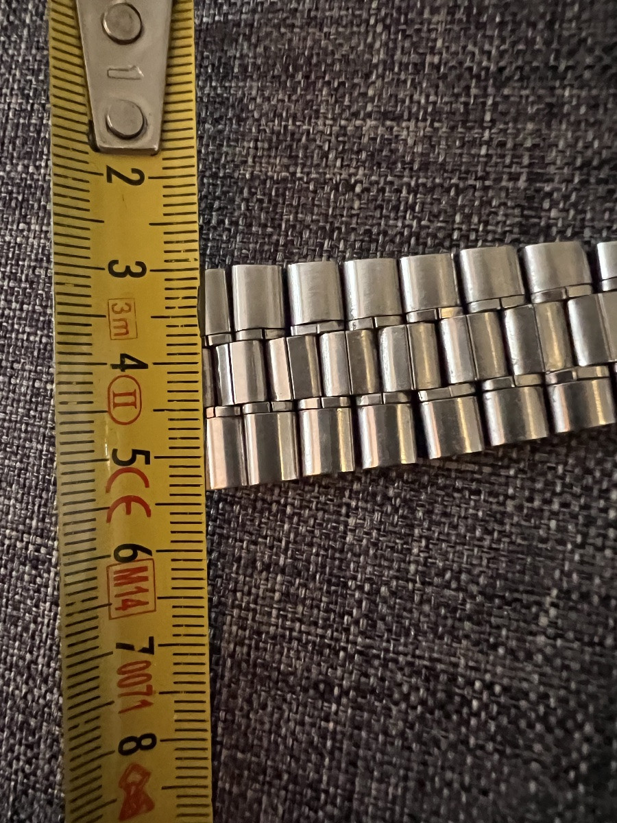 Metal Band For Omega Speedmaster Moonwatch 15.3 Cm 1963-photo-7
