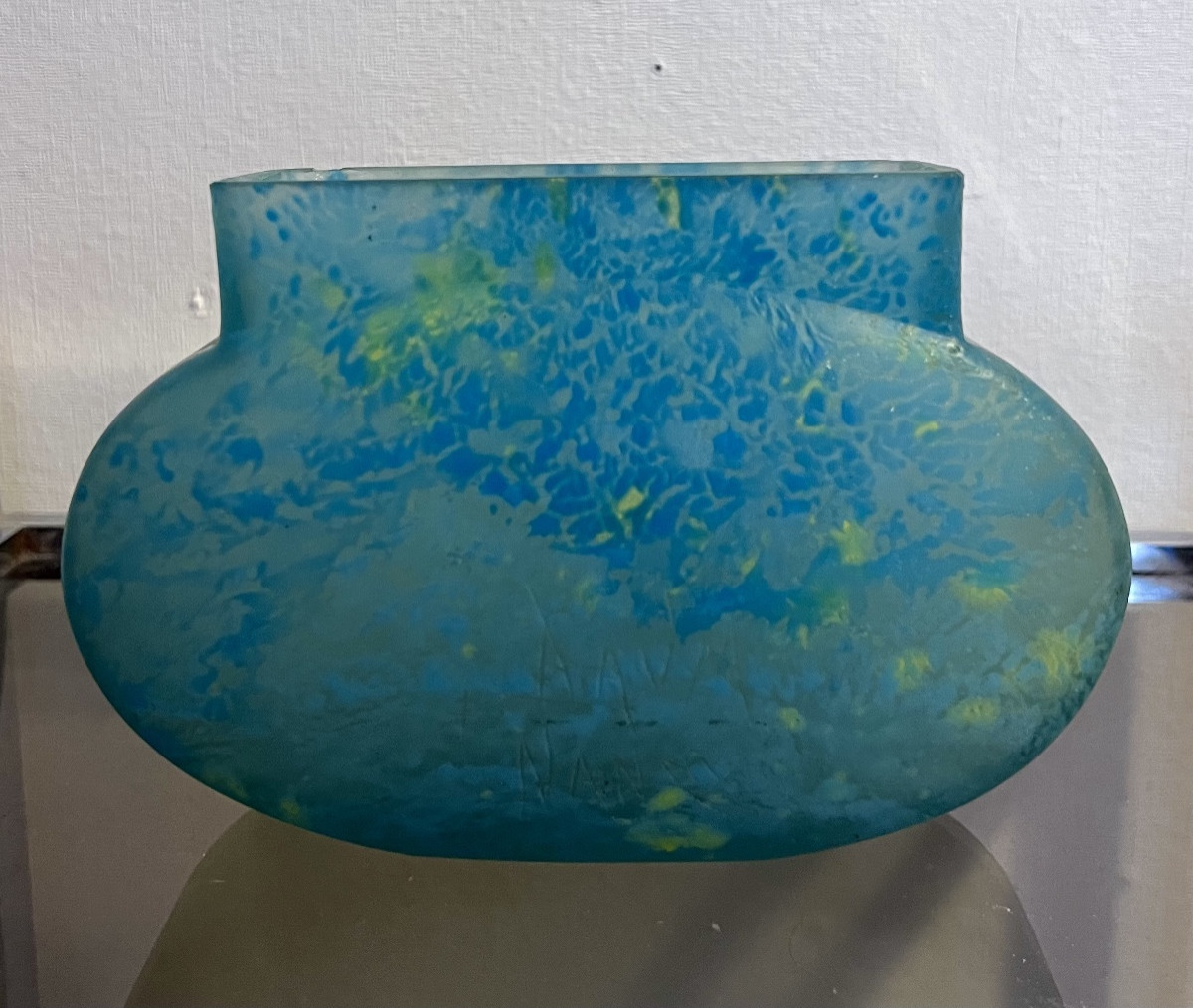 Vase pate de verre pâte de verre DAUM art déco
