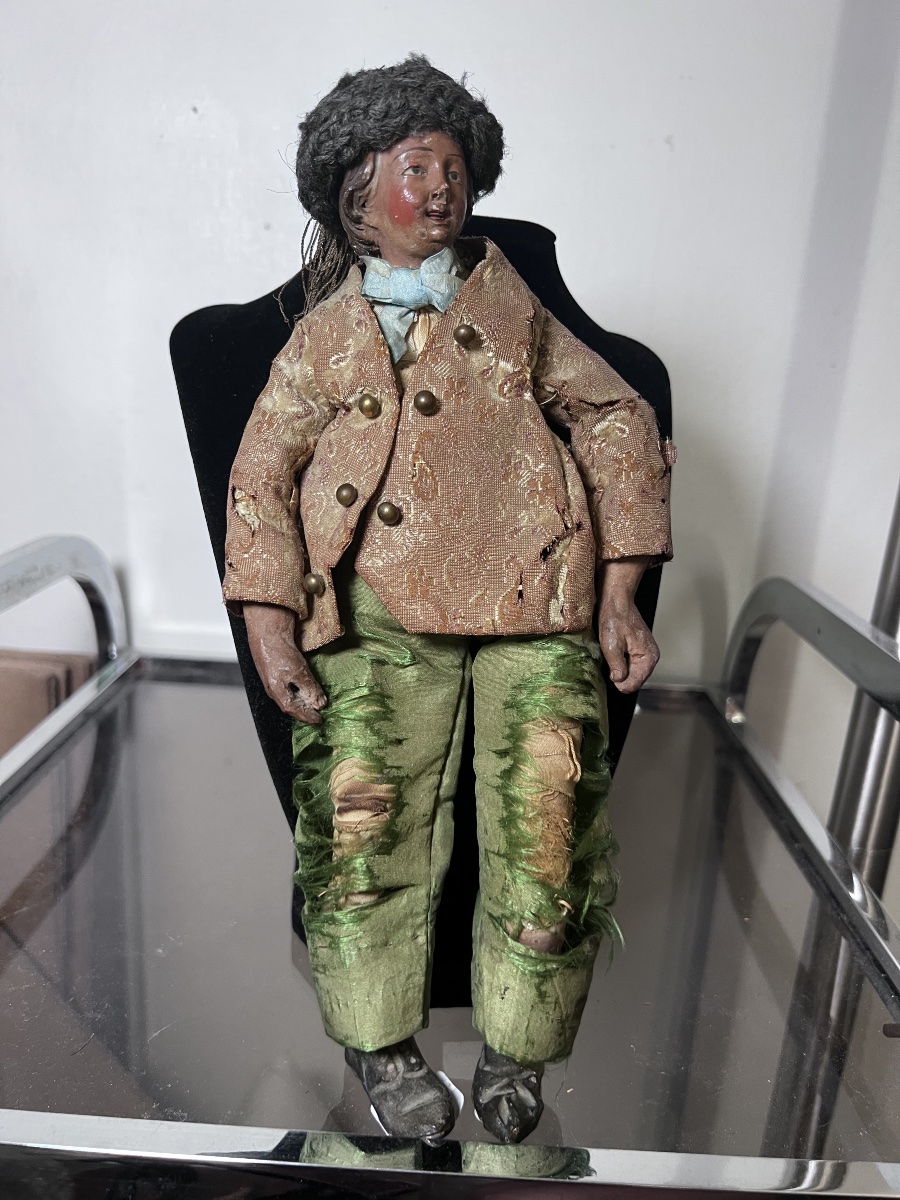 Neapolitan Santon Italy 18th Century Crib Man