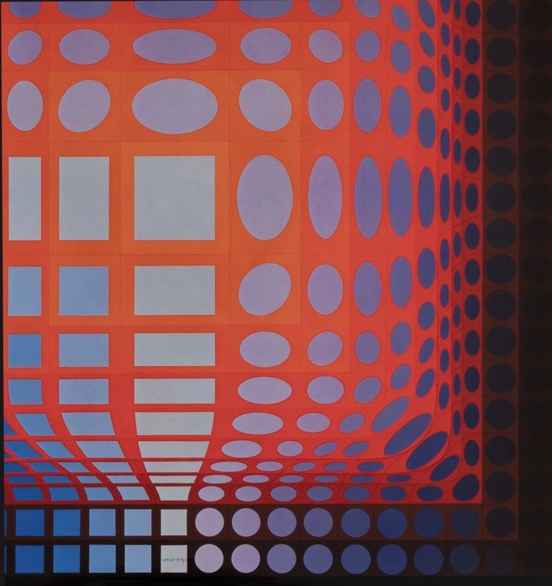 Victor VASARELY (1906-1997) KOSKA-QUEMER Estampe -photo-2